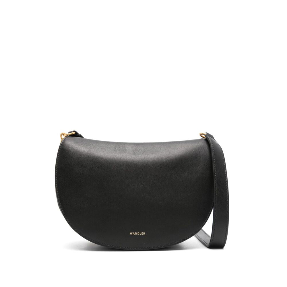 Wandler Leather Shoulder Bags - Black | Wanan Luxury