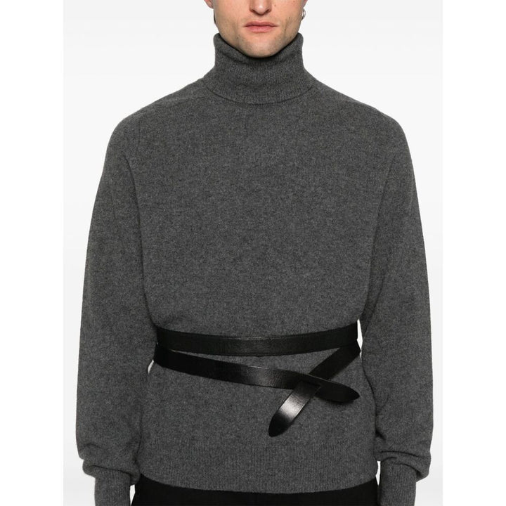 Maison Margiela Wool Sweaters - Gray | Wanan Luxury