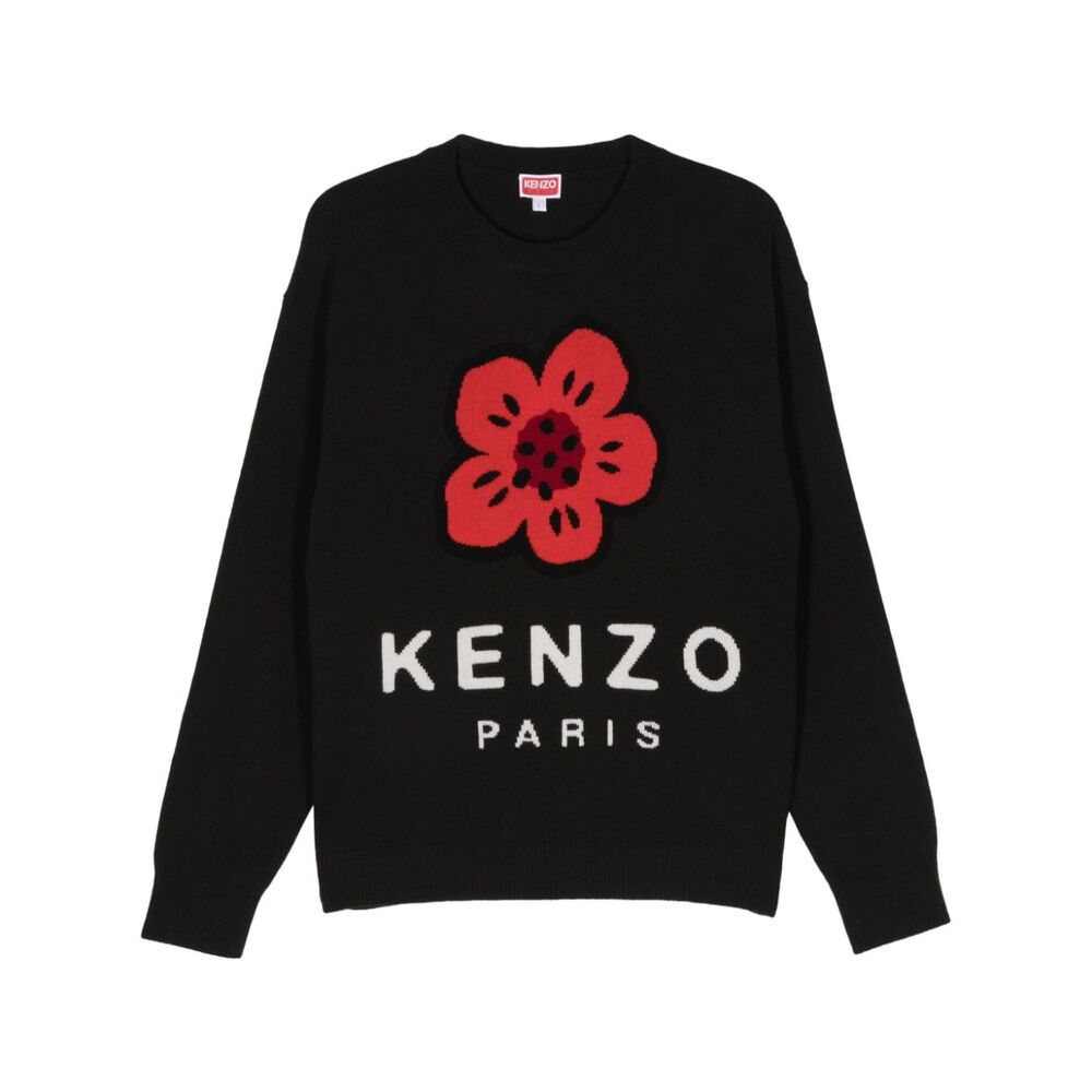 Kenzo Wool Sweaters - Black | Wanan Luxury