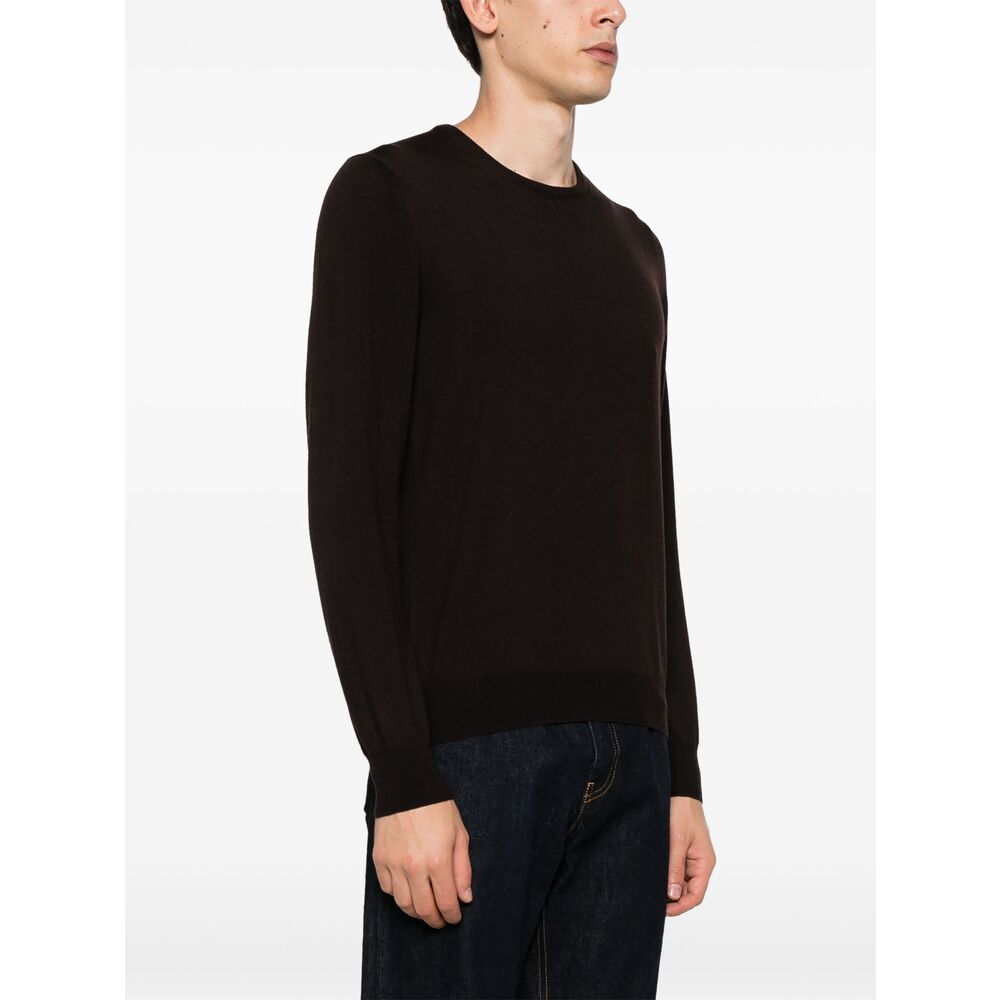 Fileria Wool Sweaters - Brown | Wanan Luxury