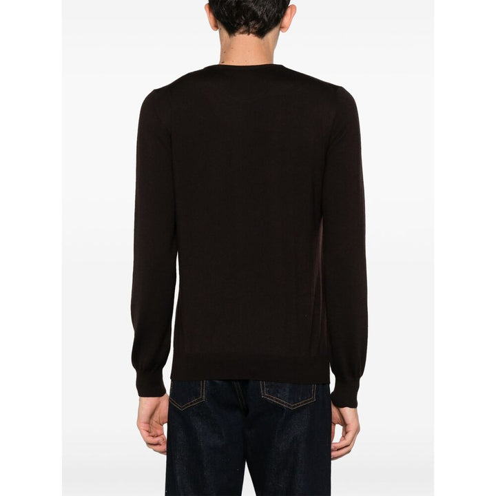 Fileria Wool Sweaters - Brown | Wanan Luxury