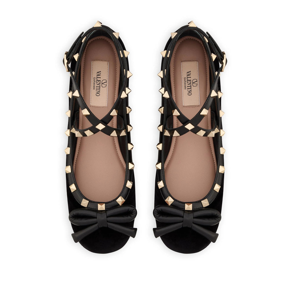 Valentino Garavani Ballerine - Nero | Wanan Luxury