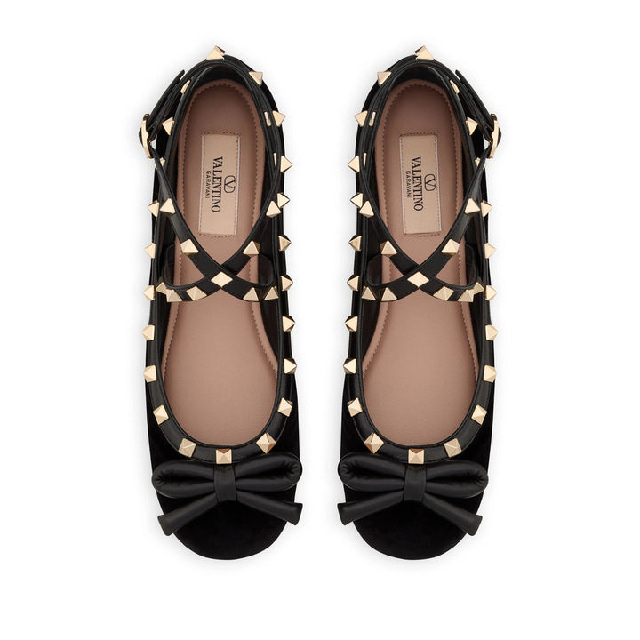 Valentino Garavani Ballerine - Nero | Wanan Luxury