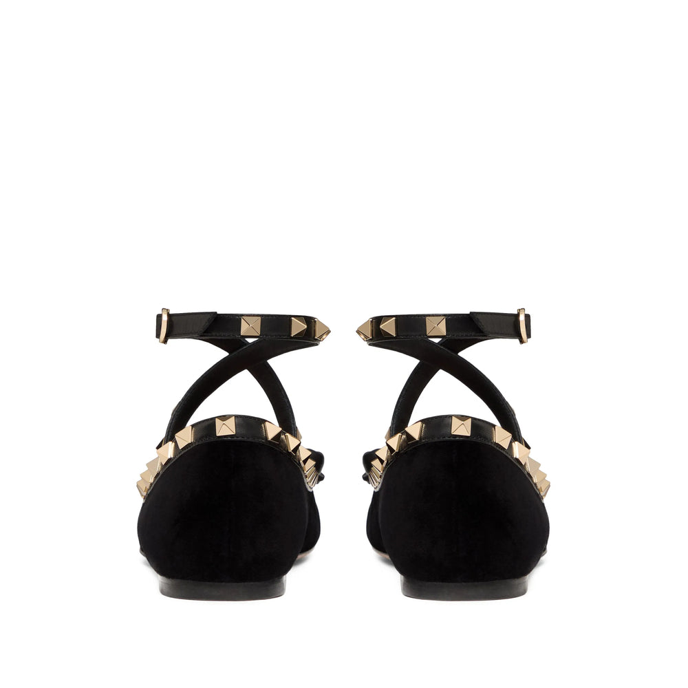Valentino Garavani Ballerine - Nero | Wanan Luxury