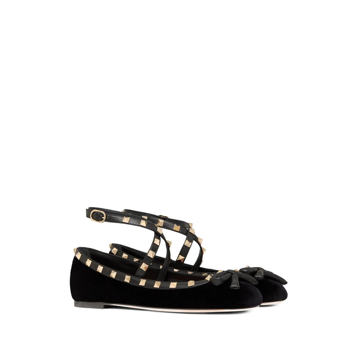Valentino Garavani Ballerine - Nero | Wanan Luxury