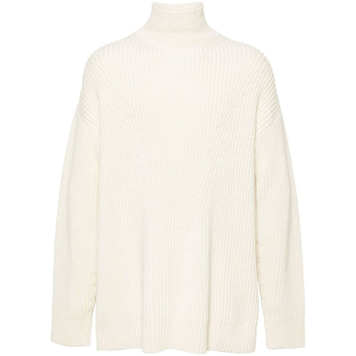 Jil Sander Wool Sweaters - White | Wanan Luxury