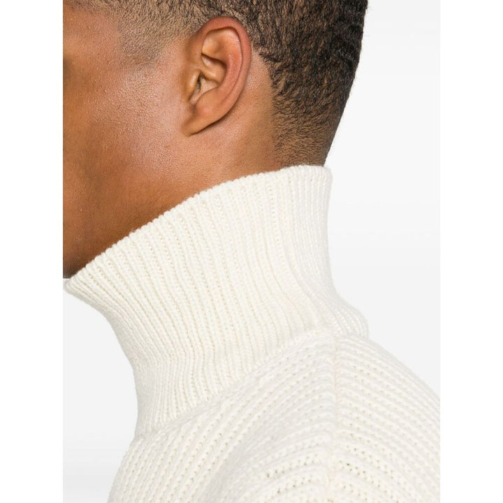 Jil Sander Wool Sweaters - White | Wanan Luxury