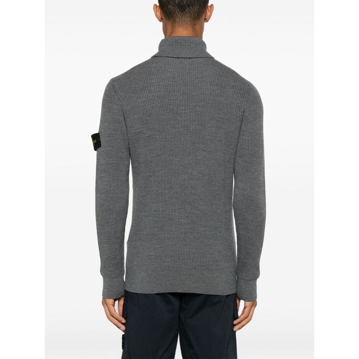 Stone Island Wool Sweaters - Gray | Wanan Luxury