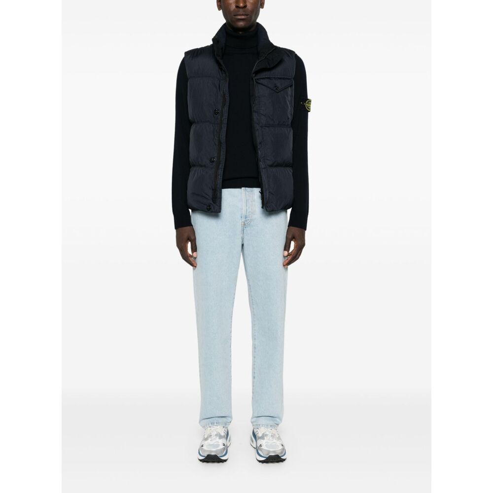 Stone Island Wool Sweaters - Blue | Wanan Luxury