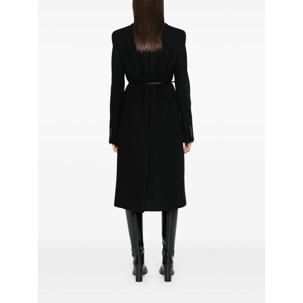Sportmax Coats - Black | Wanan Luxury