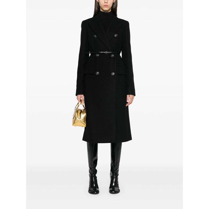 Sportmax Coats - Black | Wanan Luxury