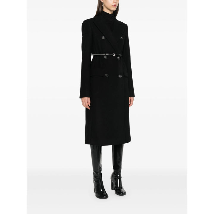 Sportmax Coats - Black | Wanan Luxury