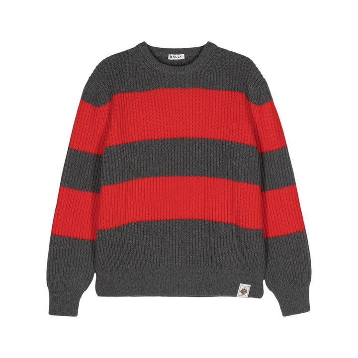 Bally Wool Sweaters - Red, Gray | Wanan Luxury