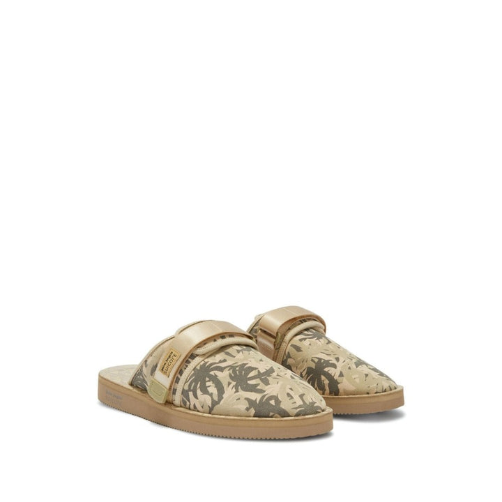 Palm Angels Neutral  Green Sandals - Neutral, Green | Wanan Luxury