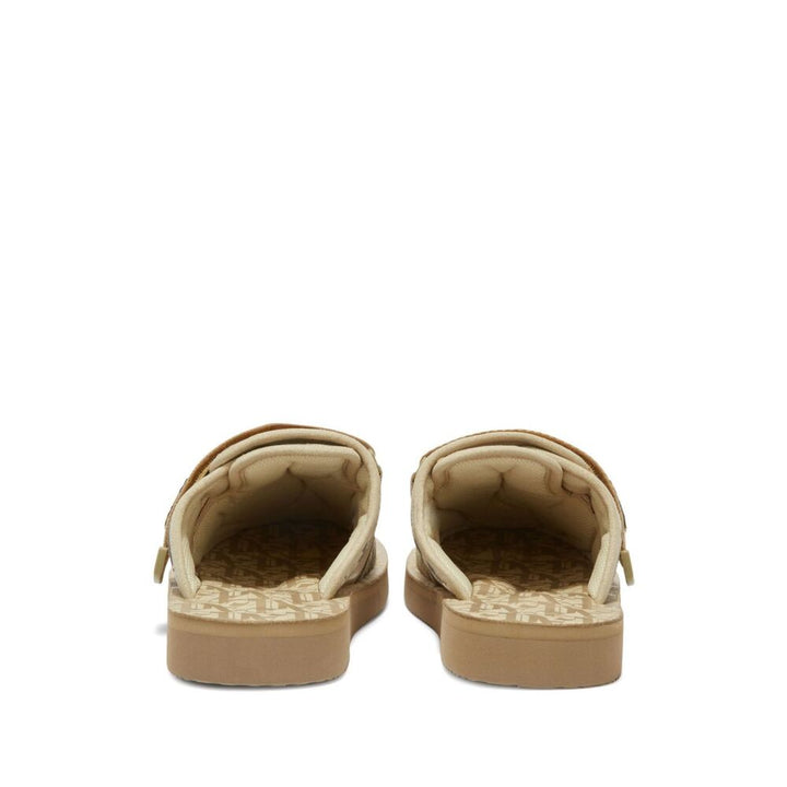 Palm Angels Neutral  Green Sandals - Neutral, Green | Wanan Luxury