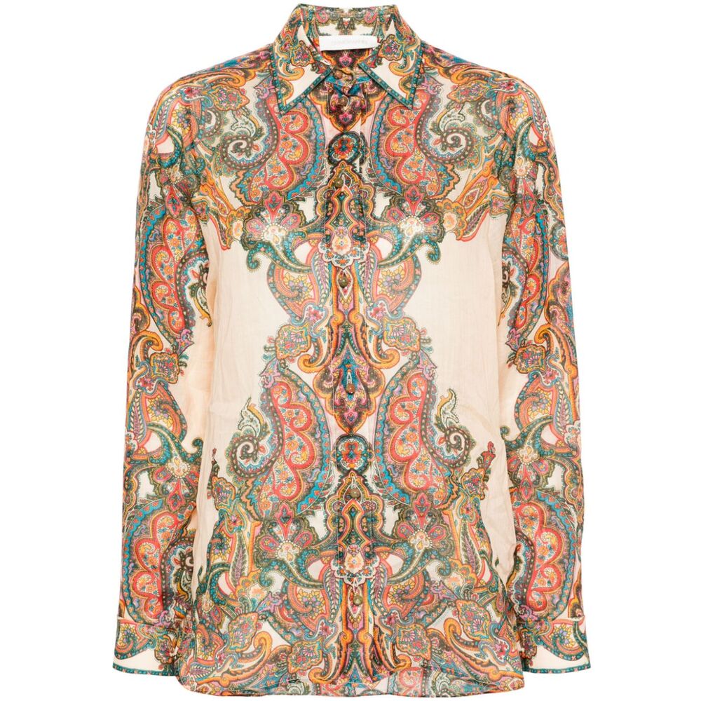 Zimmermann Neutral Shirts - Neutral | Wanan Luxury