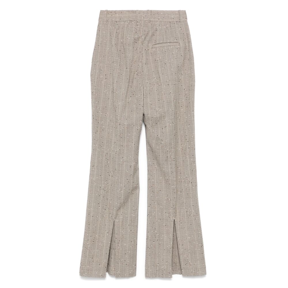 Mark Kenly Domino Tan Neutral Pants - Neutral | Wanan Luxury