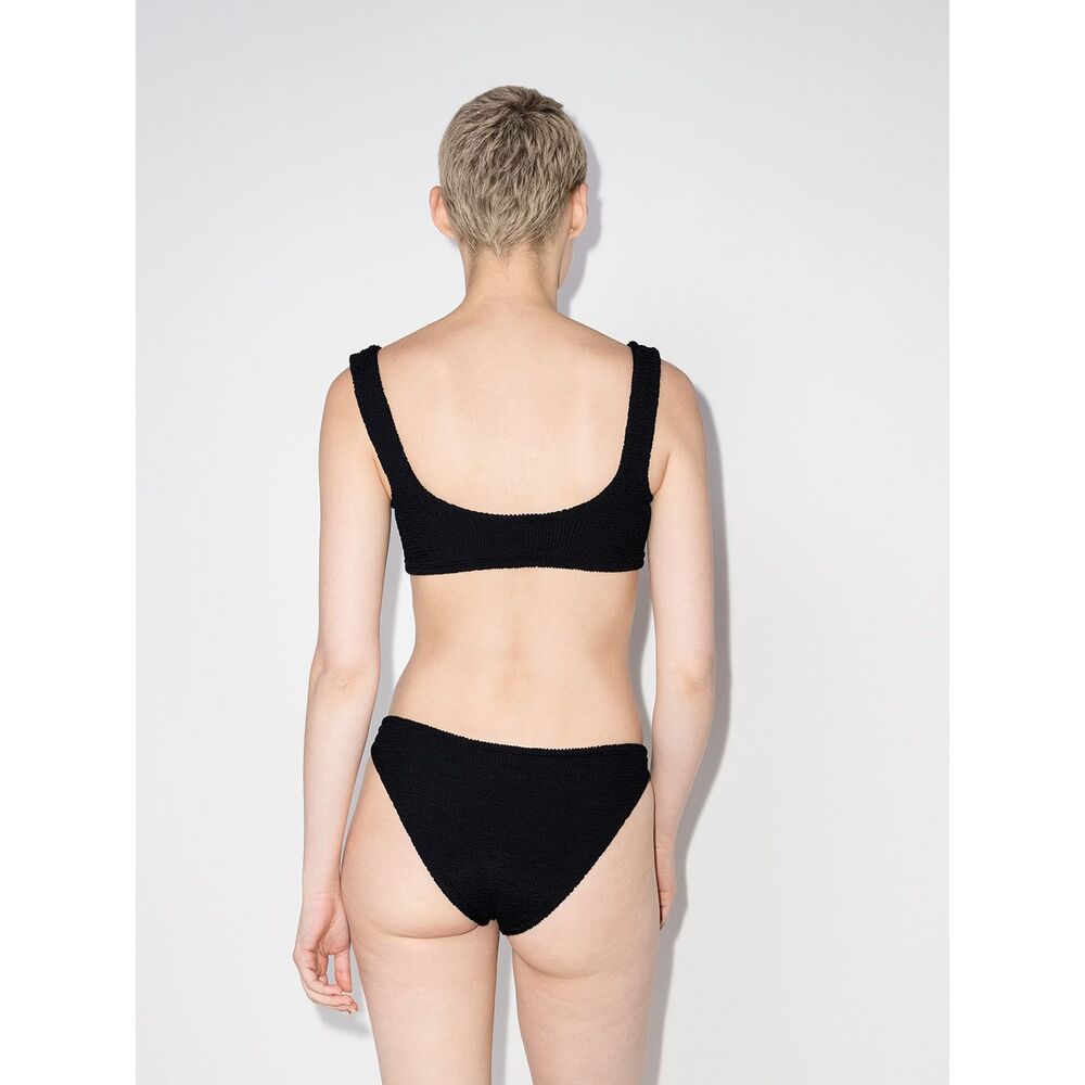 Hunza G Nylon Beachwear - Black | Wanan Luxury