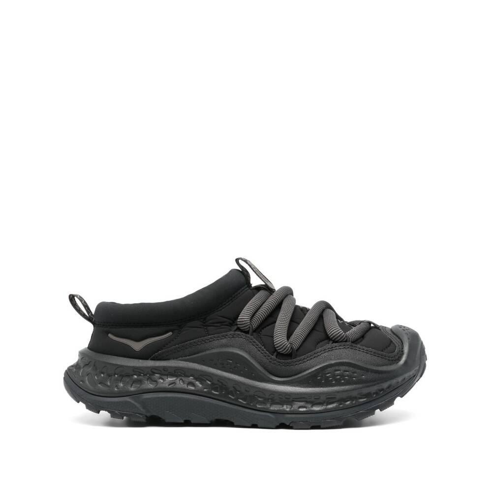 Hoka Rubber Sneakers - Black | Wanan Luxury