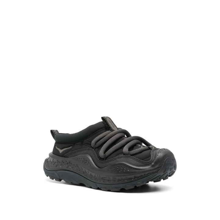 Hoka Rubber Sneakers - Black | Wanan Luxury