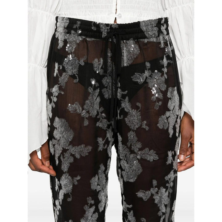 Siedres Pantaloni - Nero | Wanan Luxury