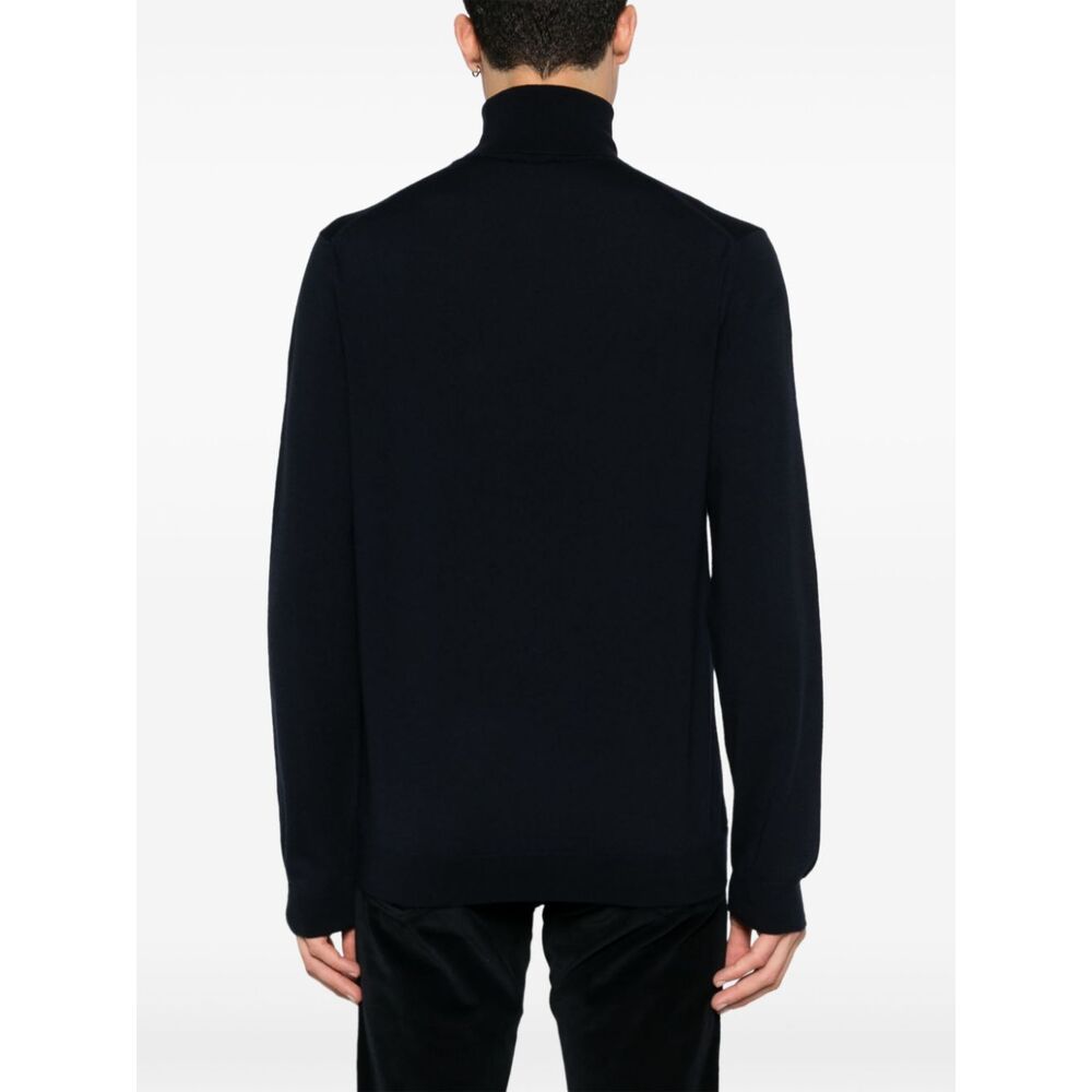 Zanone Wool Sweaters - Blue | Wanan Luxury