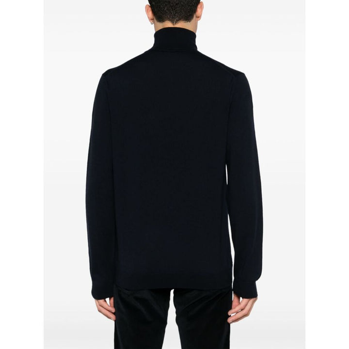 Zanone Wool Sweaters - Blue | Wanan Luxury