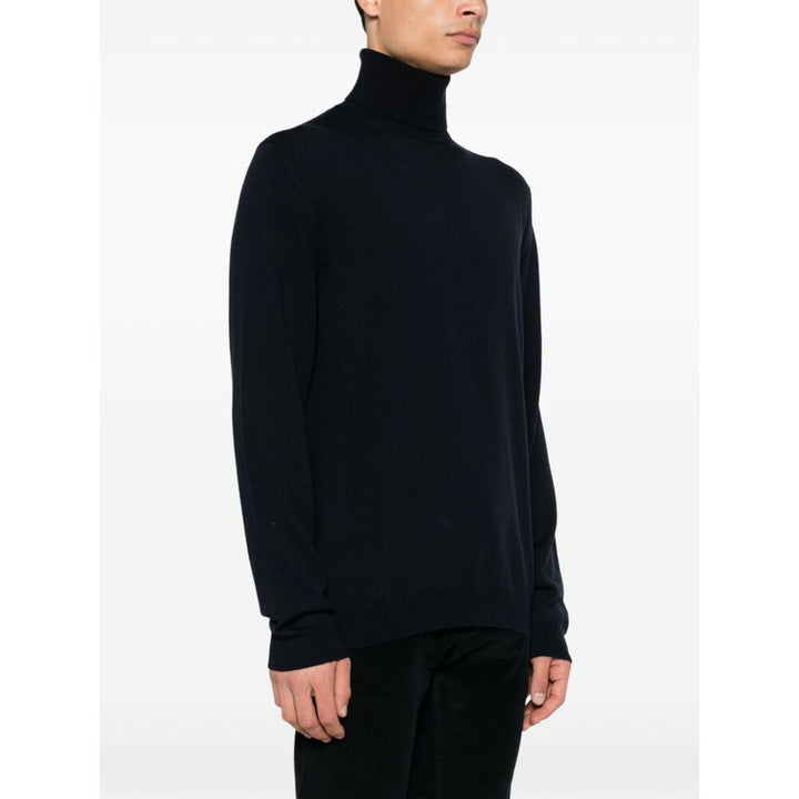 Zanone Wool Sweaters - Blue | Wanan Luxury