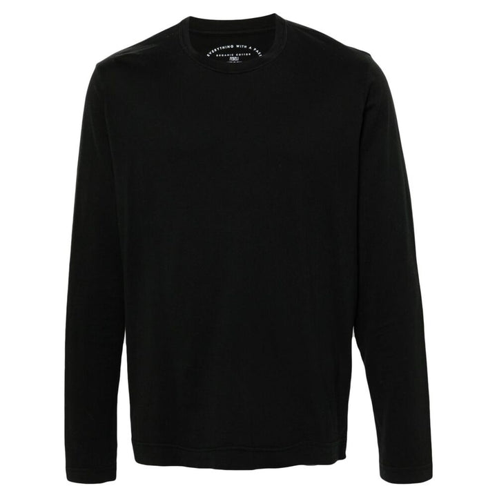 Fedeli Cotton Sweaters - Black | Wanan Luxury