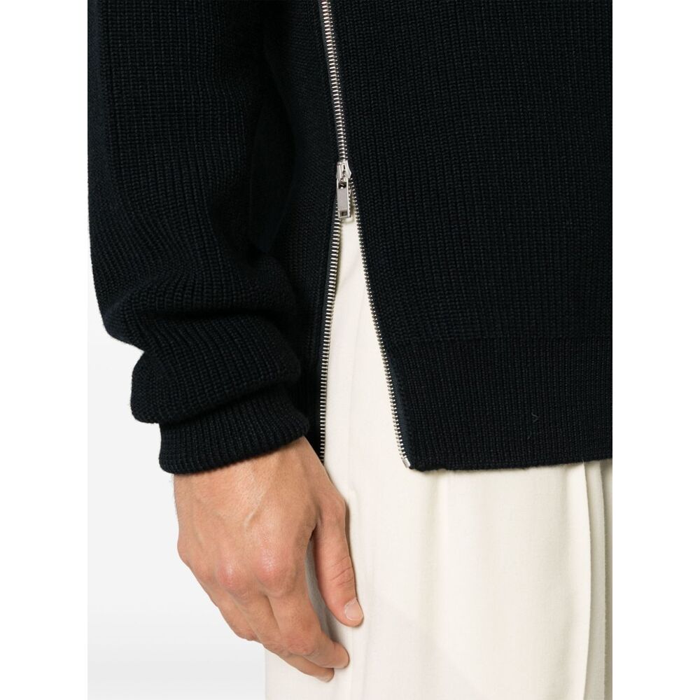 Jil Sander Wool Sweaters - Blue | Wanan Luxury