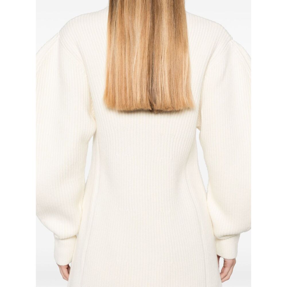 Jil Sander Wool Sweaters - White | Wanan Luxury