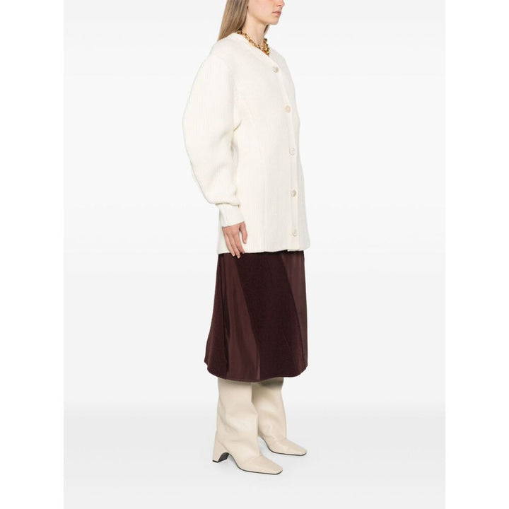 Jil Sander Wool Sweaters - White | Wanan Luxury