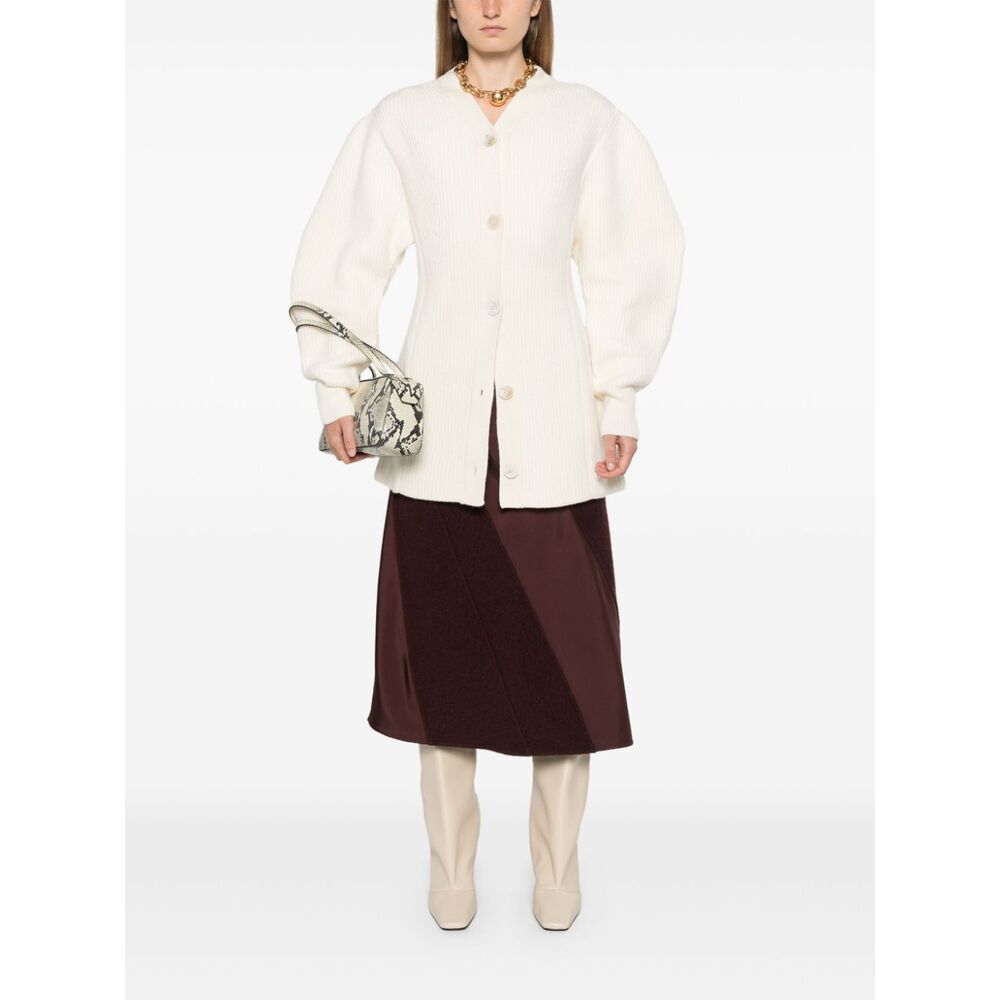 Jil Sander Wool Sweaters - White | Wanan Luxury