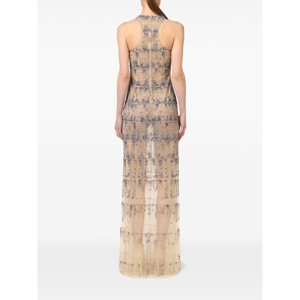 Elisabetta Franchi Nylon Suits & Dresses - Neutral, Blue | Wanan Luxury