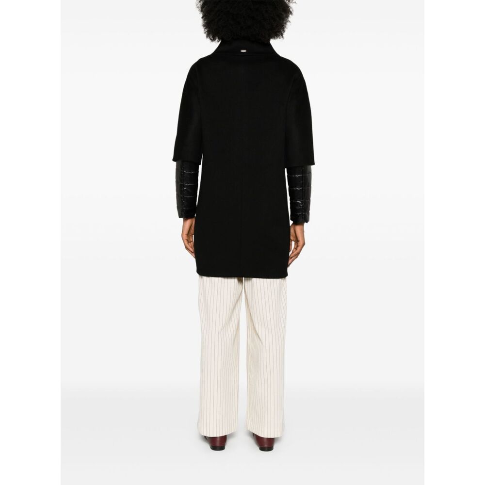 Herno Coats - Black | Wanan Luxury