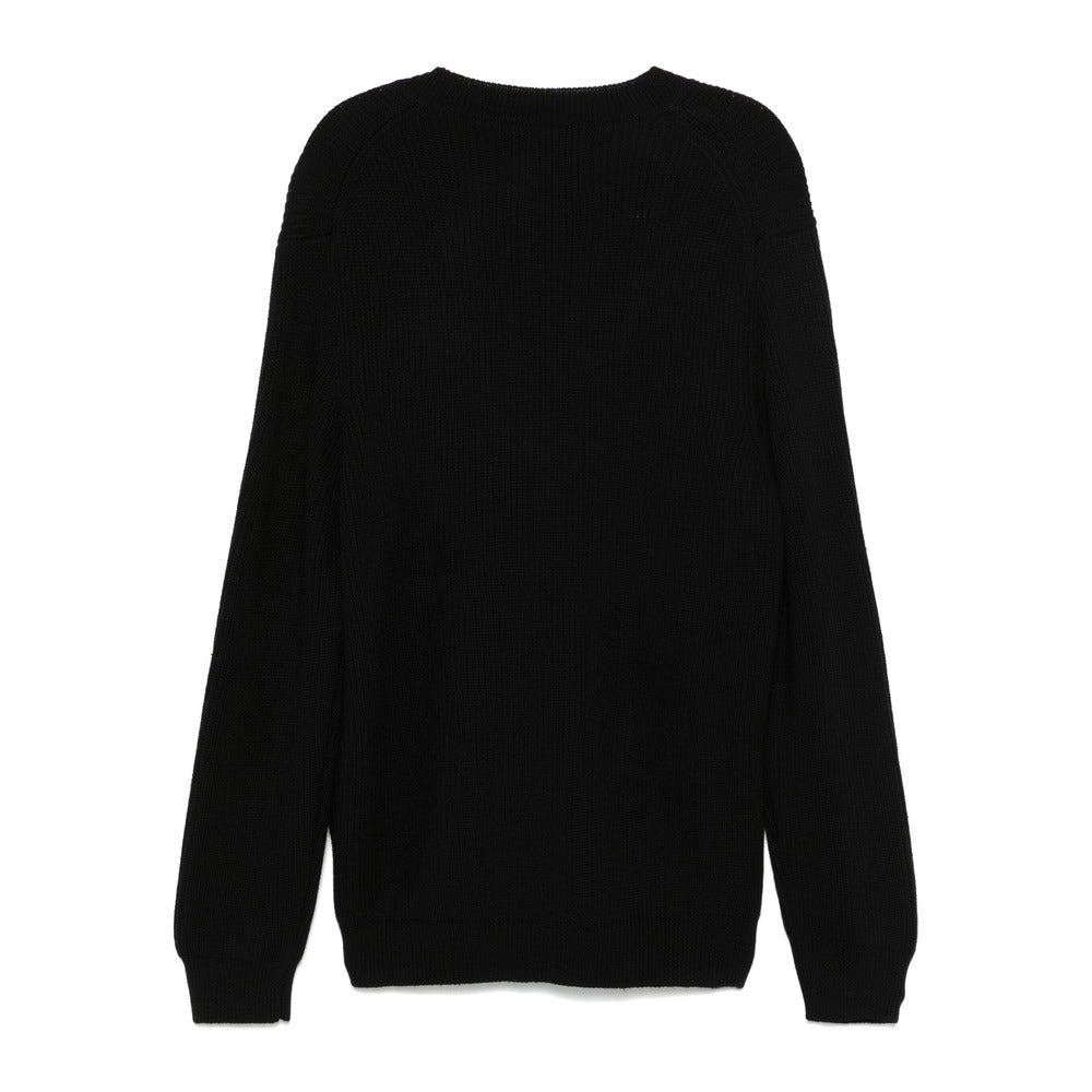 Seven Gauge Wool Sweaters - Black | Wanan Luxury