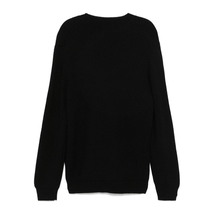 Seven Gauge Wool Sweaters - Black | Wanan Luxury