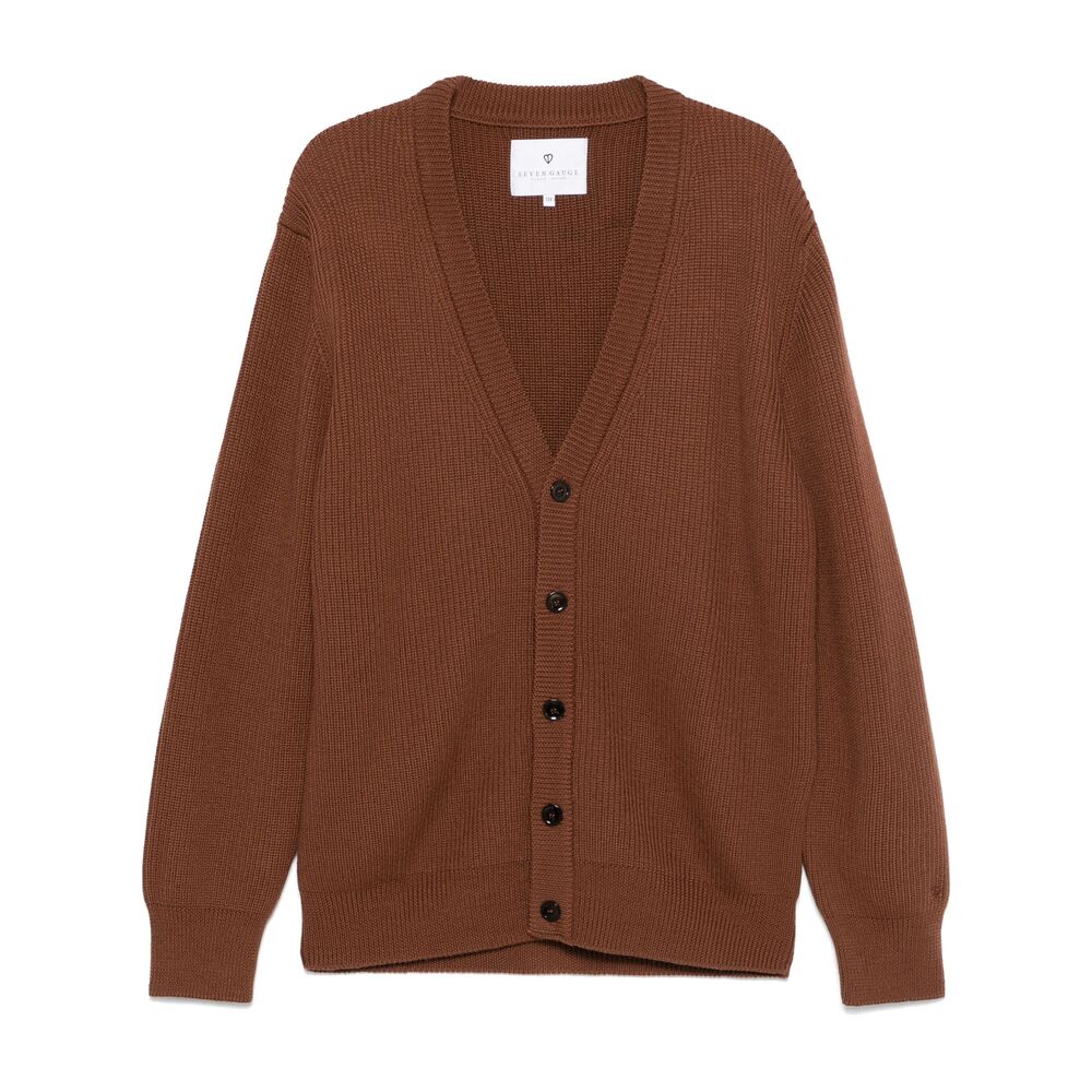 Seven Gauge Wool Sweaters - Brown | Wanan Luxury