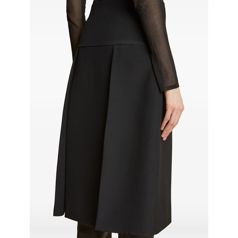 Khaite Gonne - Nero | Wanan Luxury