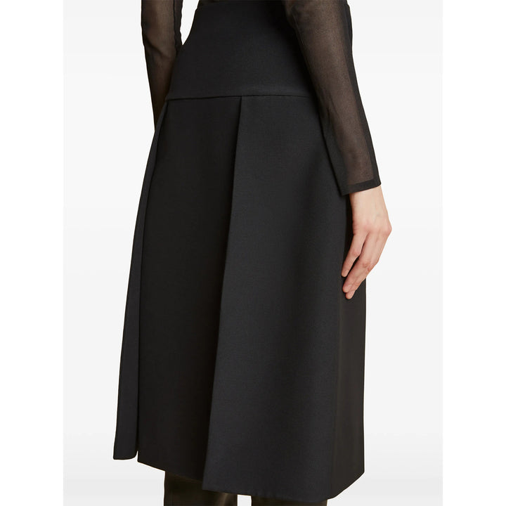 Khaite Gonne - Nero | Wanan Luxury