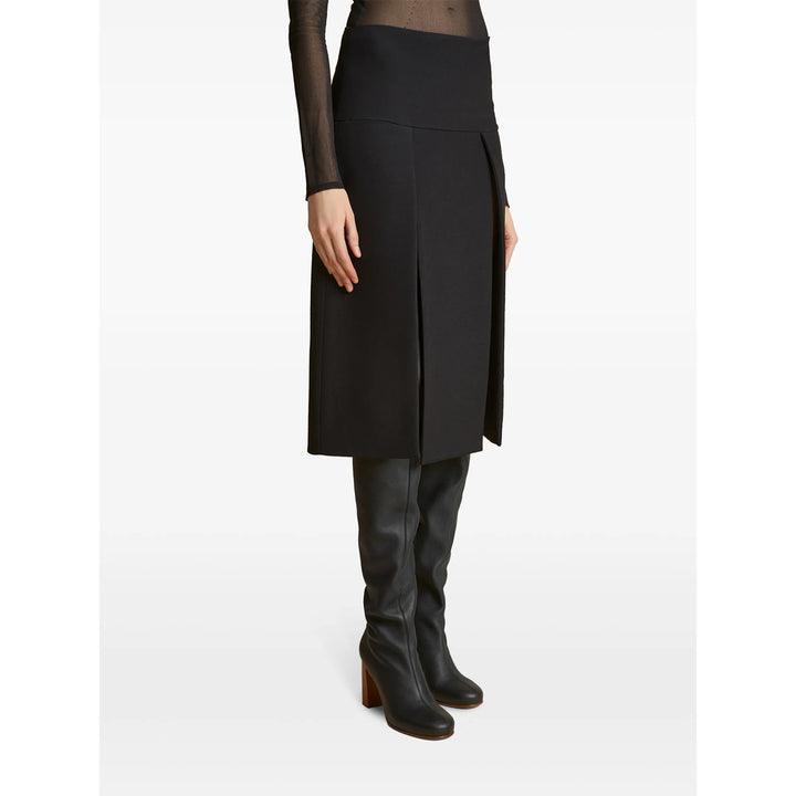 Khaite Gonne - Nero | Wanan Luxury