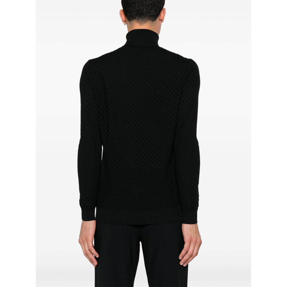 Goes Botanical Wool Sweaters - Black | Wanan Luxury