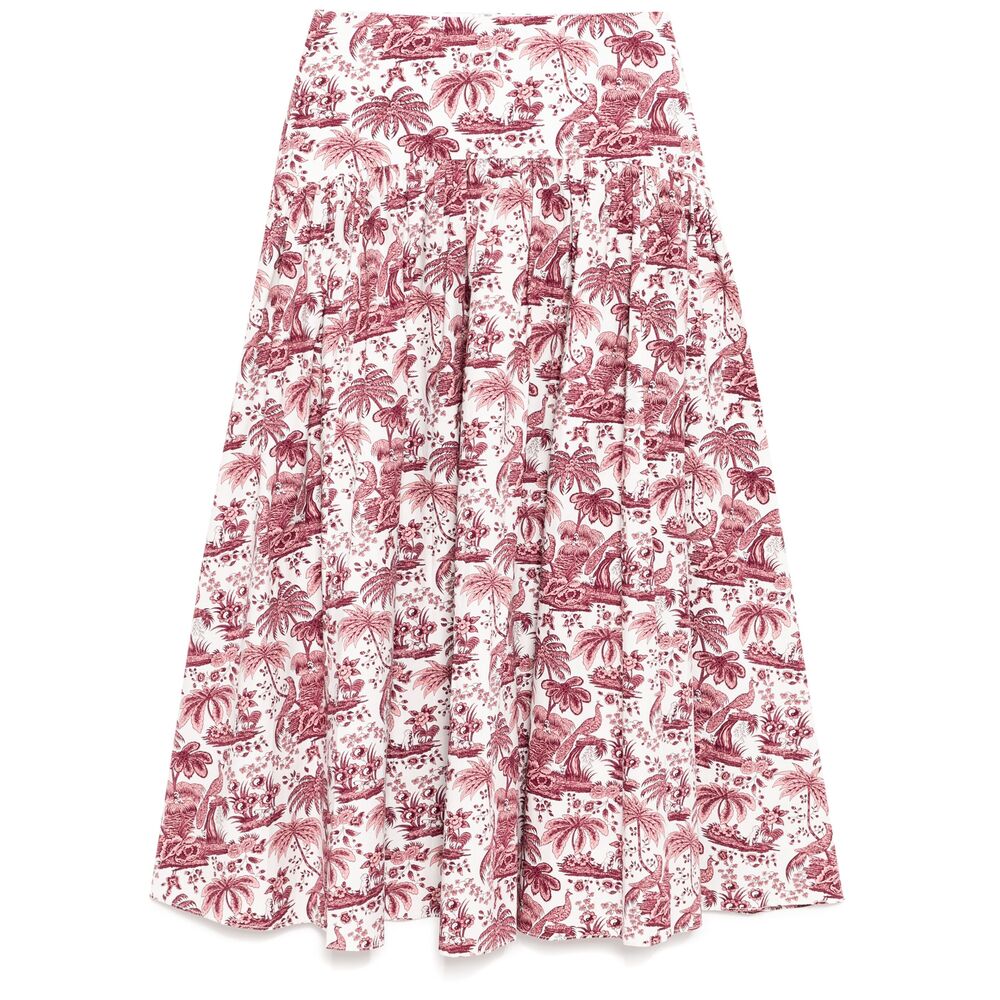 Staud Gonne - Bianco, Rosso | Wanan Luxury