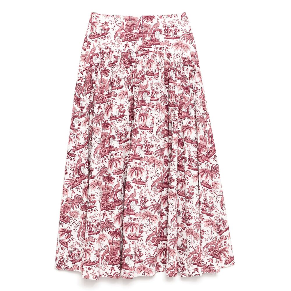 Staud Gonne - Bianco, Rosso | Wanan Luxury