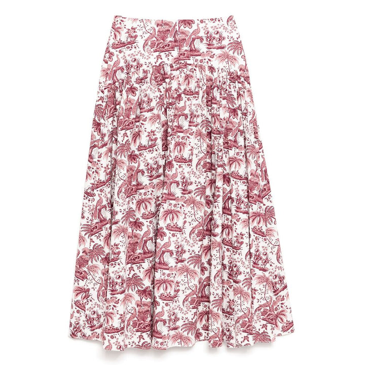 Staud Gonne - Bianco, Rosso | Wanan Luxury