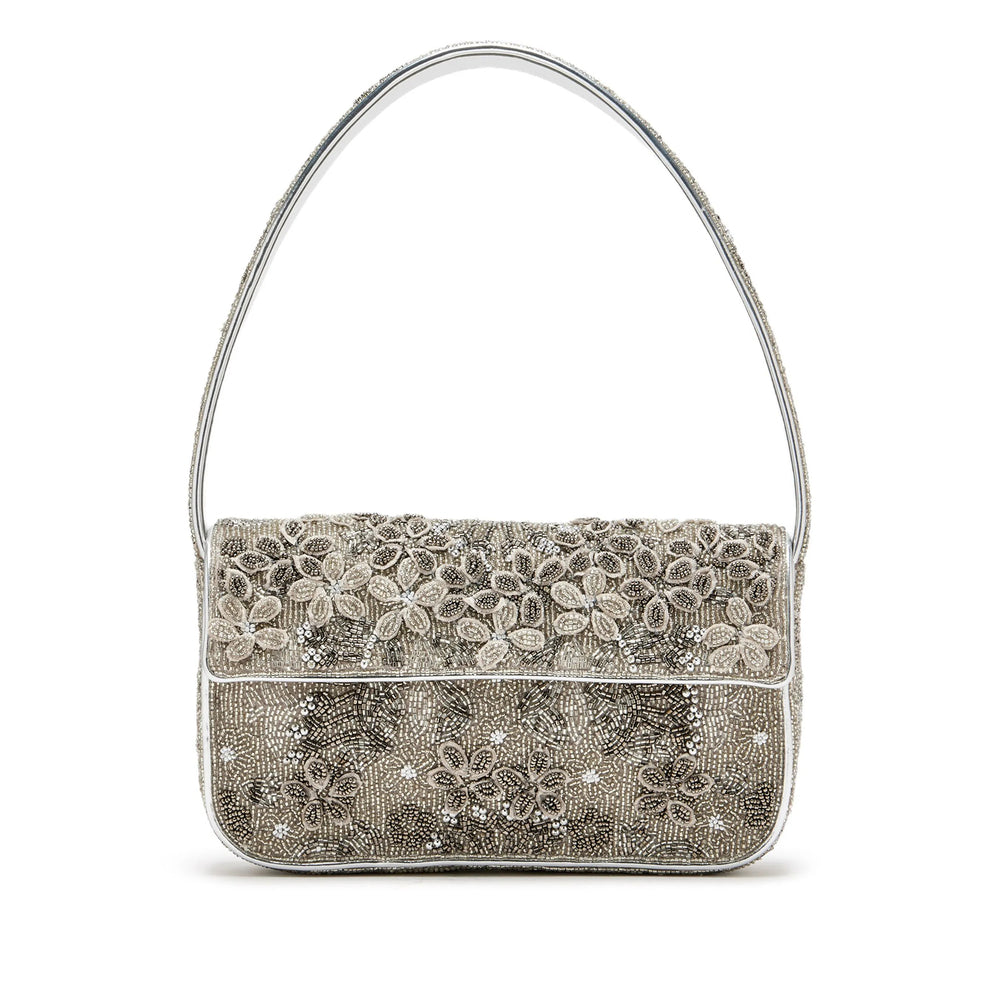 Staud Tote Bags - Silver | Wanan Luxury