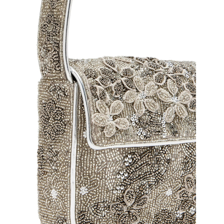 Staud Tote Bags - Silver | Wanan Luxury