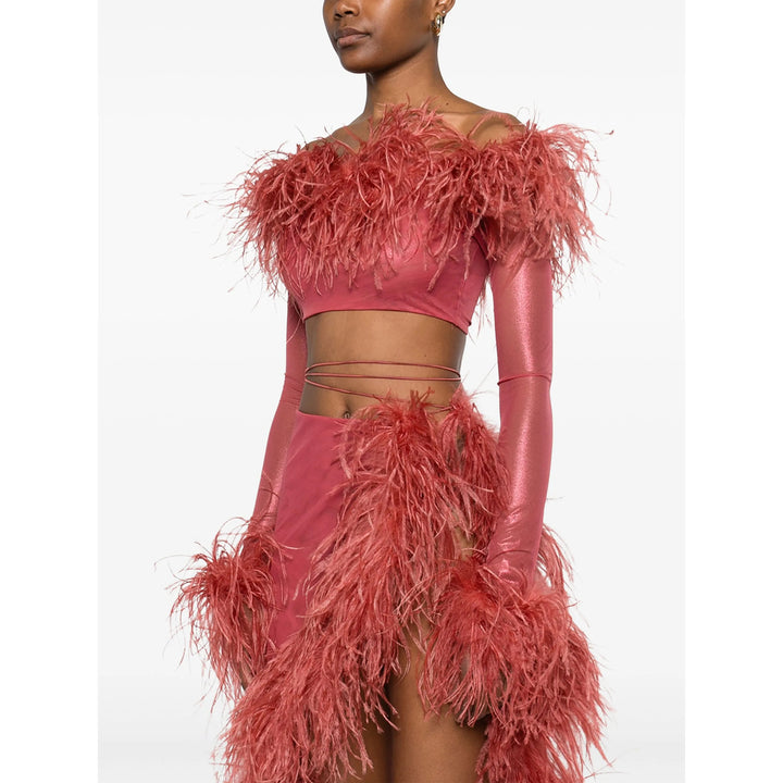 Oséree Top - Rosso | Wanan Luxury