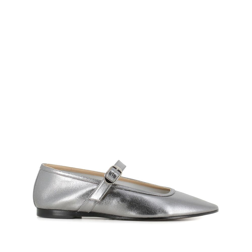 Le Monde Béryl Ballerine - Argento | Wanan Luxury