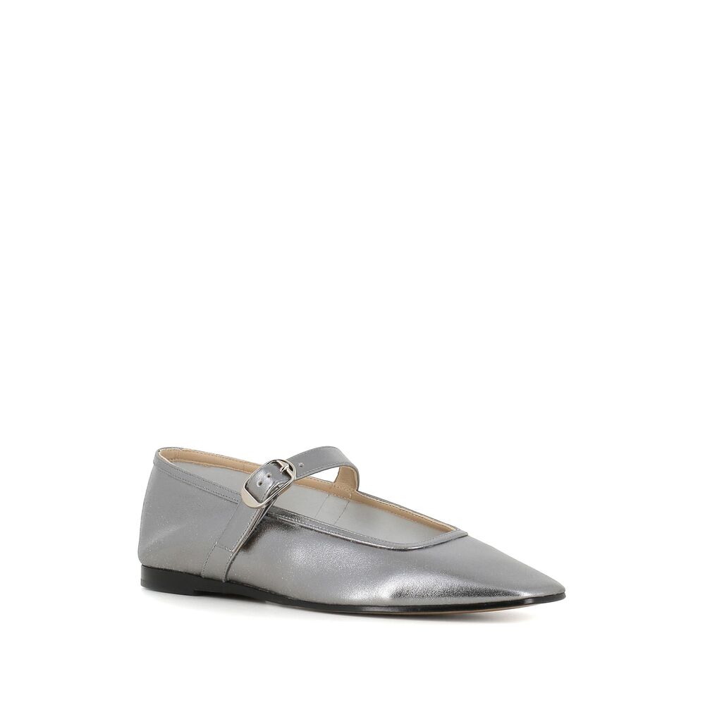 Le Monde Béryl Ballerine - Argento | Wanan Luxury